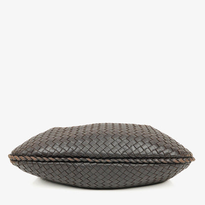 Bottega Veneta Medium Veneta Hobo Tasche aus braunem Nappa Intrecciato