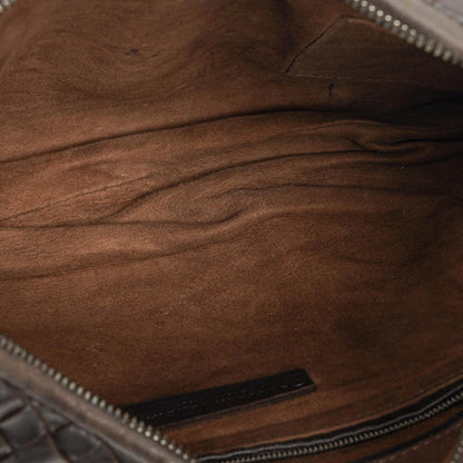 Bottega Veneta Medium Veneta Hobo Tasche aus braunem Nappa Intrecciato