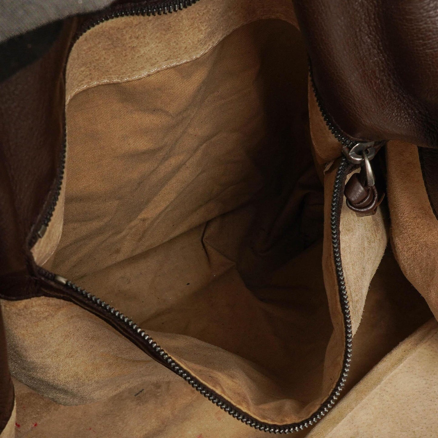 Bottega Veneta Campana Hobo-Tasche aus braunem Nappa Intrecciato