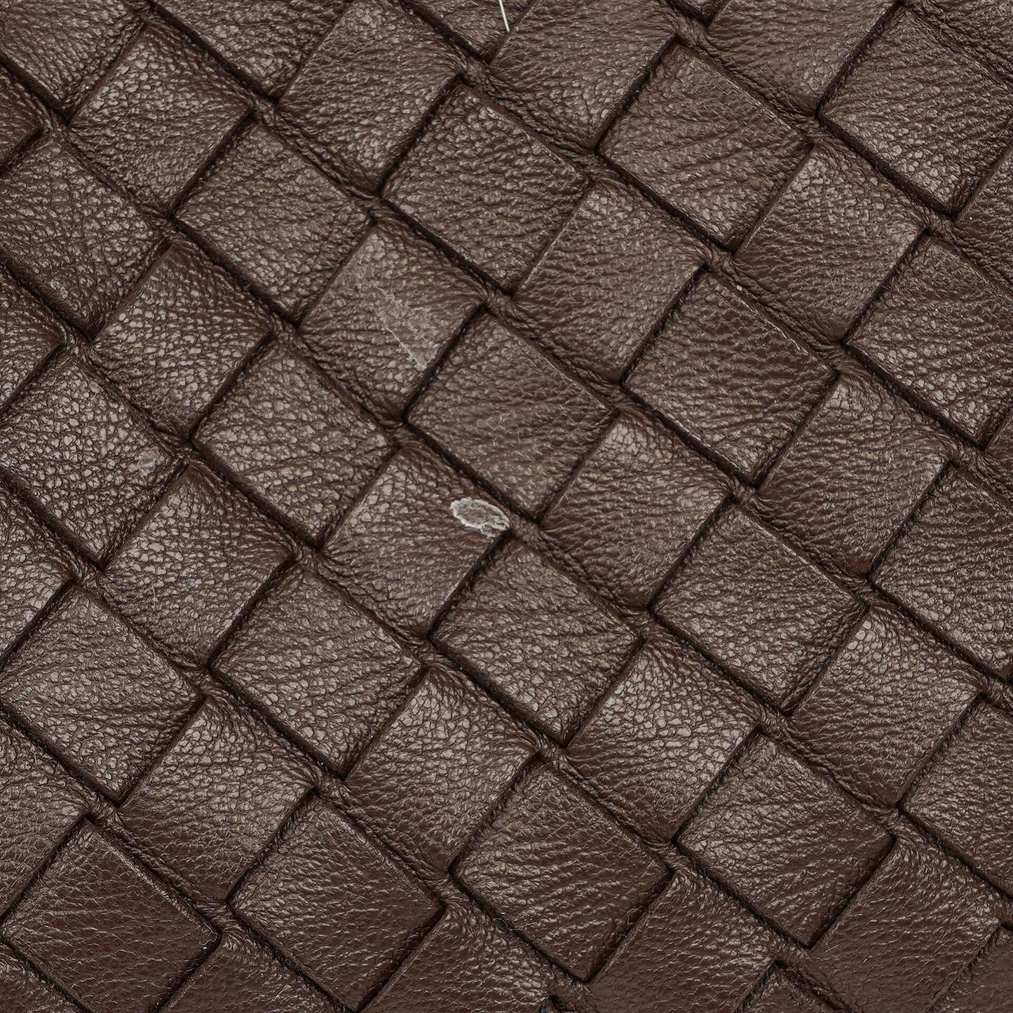Bottega Veneta Campana Hobo-Tasche aus braunem Nappa Intrecciato