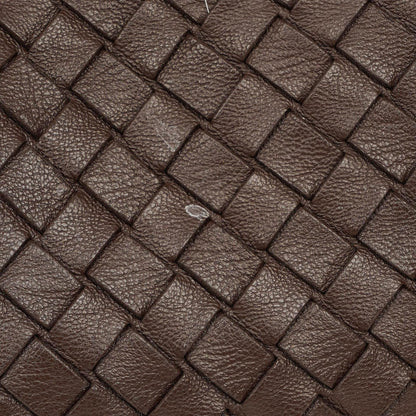 Bottega Veneta Campana Hobo-Tasche aus braunem Nappa Intrecciato