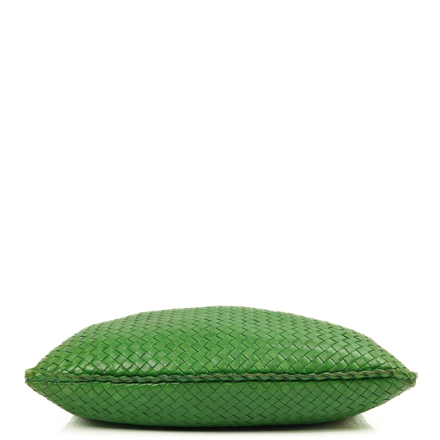 Bottega Veneta Veneta Hobo Tasche Groß aus grünem Nappa Intrecciato