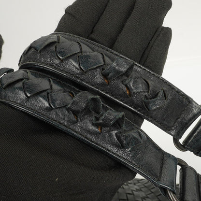 Bottega Veneta Intrecciato Campana Schwarze Hobo Tasche