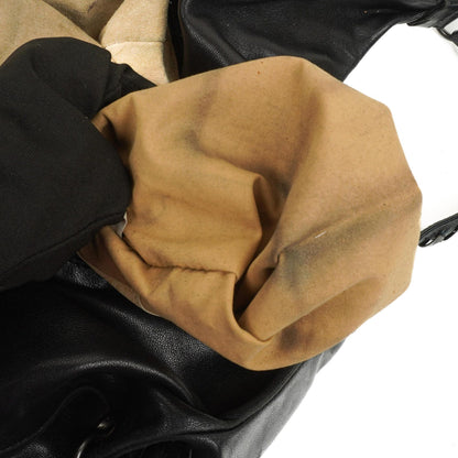 Bottega Veneta Intrecciato Campana Schwarze Hobo Tasche
