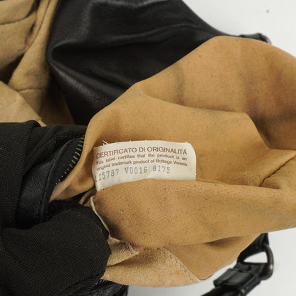 Bottega Veneta Intrecciato Campana Schwarze Hobo Tasche