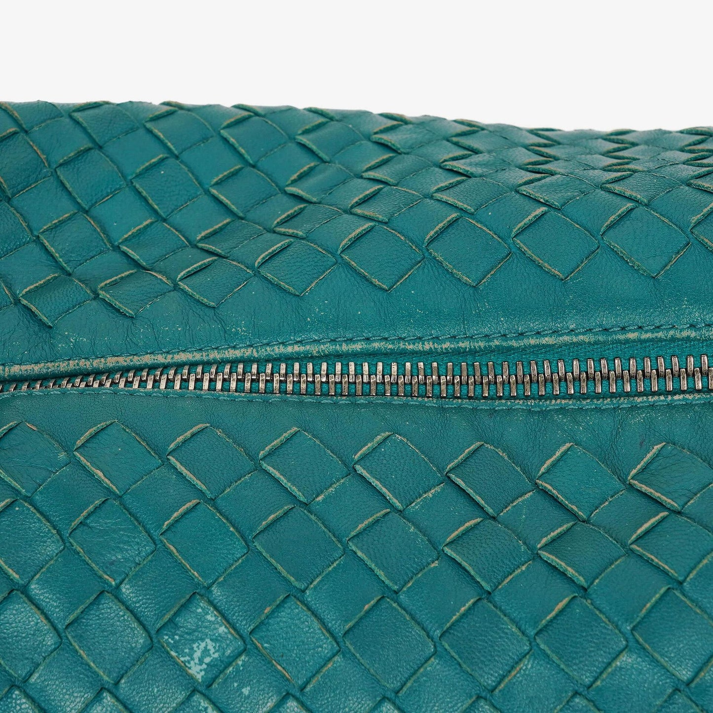 Bottega Veneta kleine Schultertasche aus Intrecciato-Leder