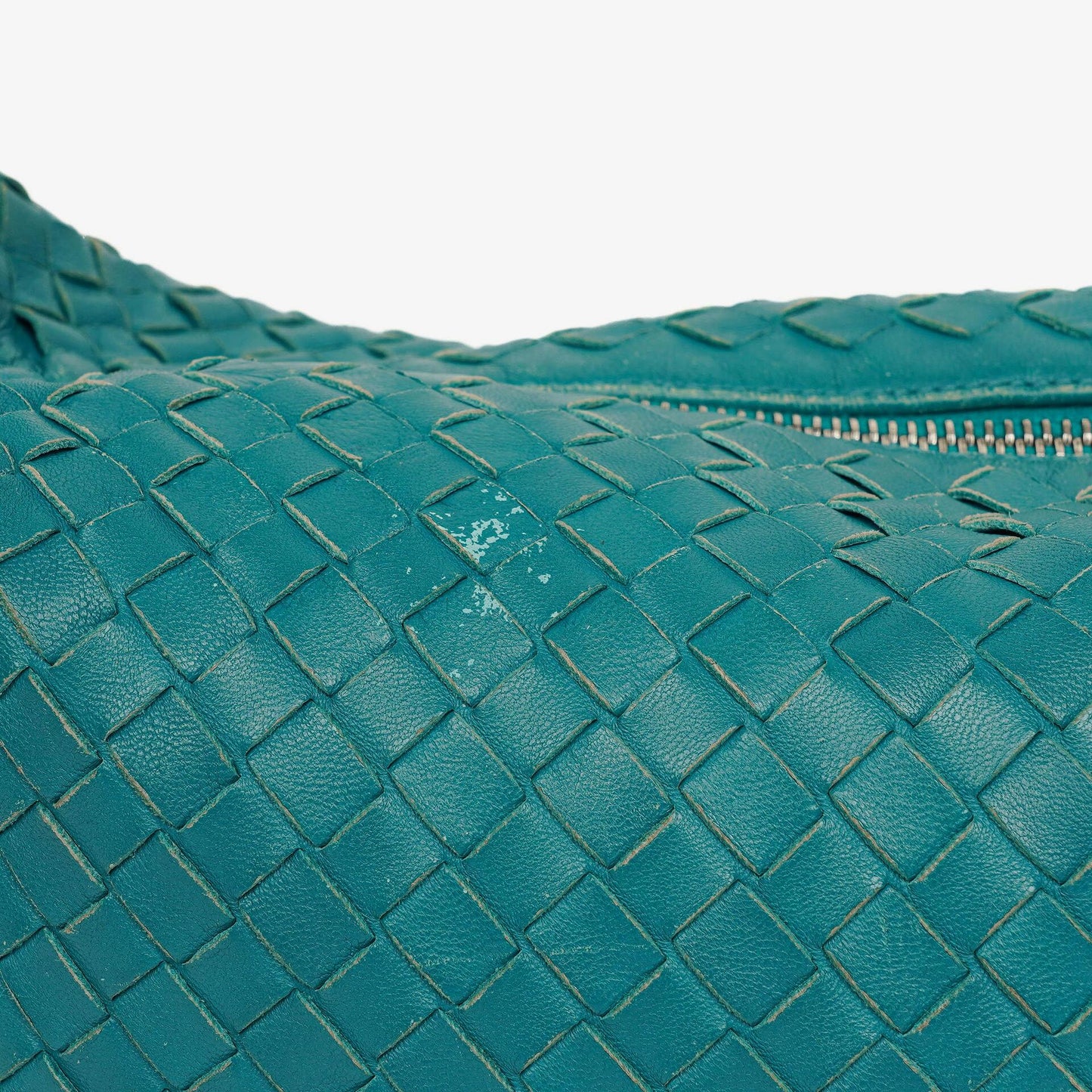 Bottega Veneta kleine Schultertasche aus Intrecciato-Leder