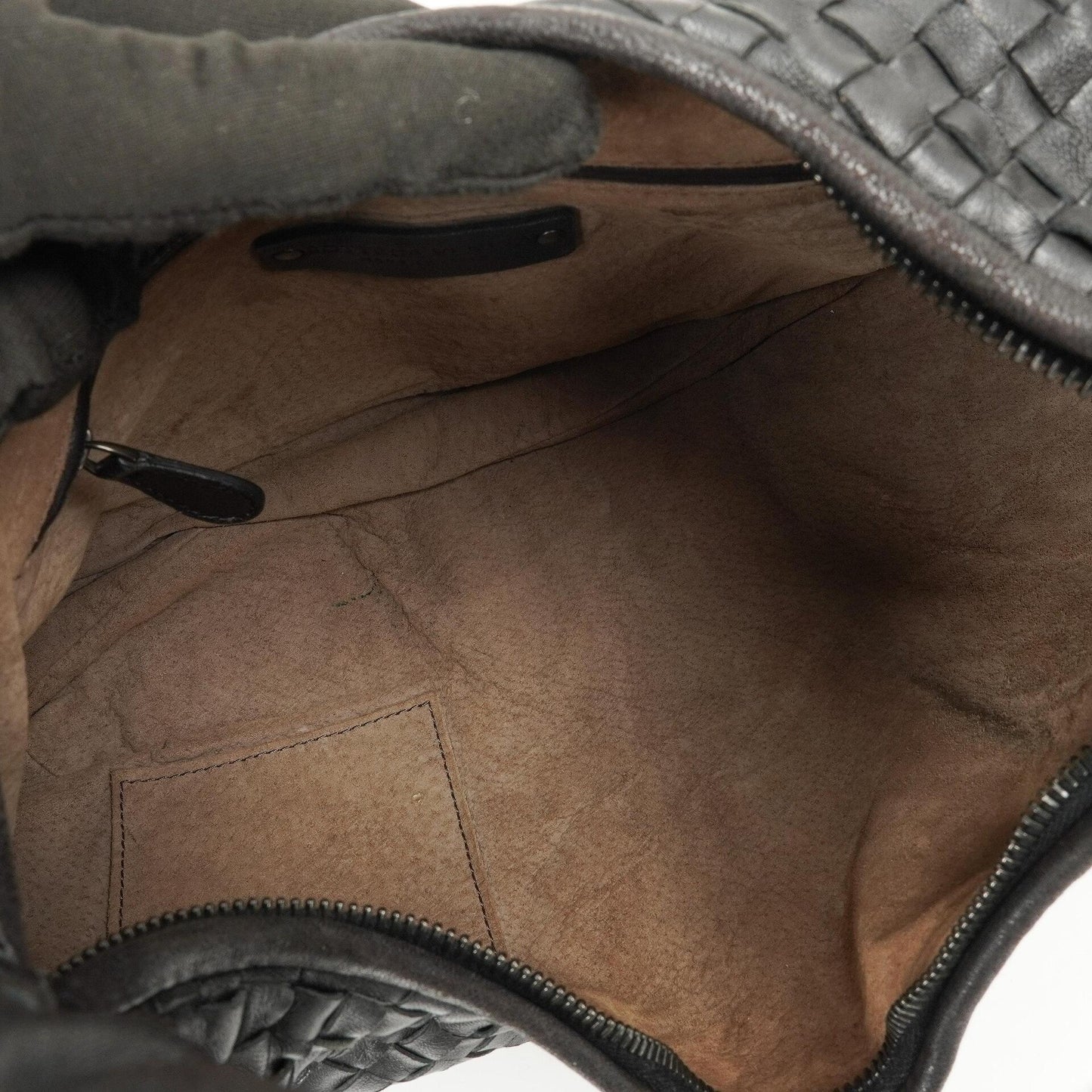 Bottega Veneta Medium Veneta Schwarzes Nappa Intrecciato Hobo Bag