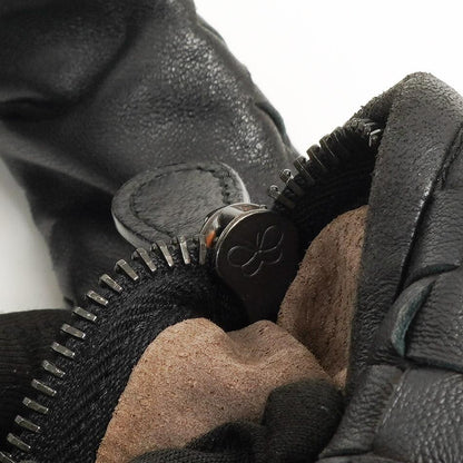 Bottega Veneta Medium Veneta Schwarzes Nappa Intrecciato Hobo Bag