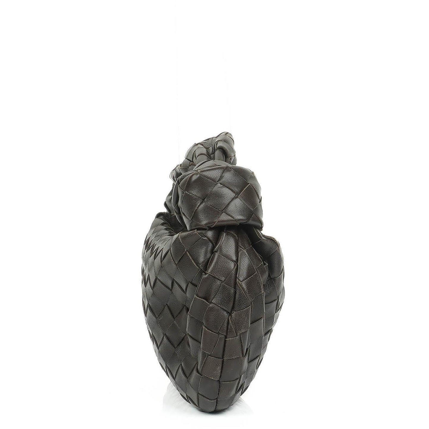 Bottega Veneta Mini Jodie Handtasche mit Henkel in Braun