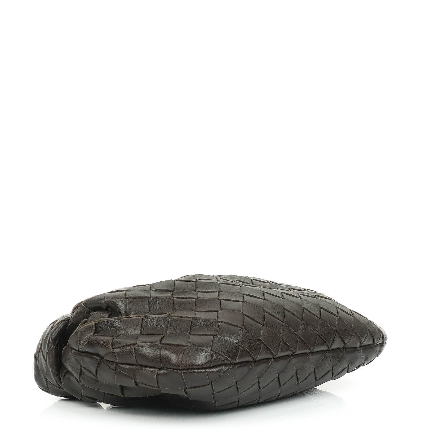 Bottega Veneta Mini Jodie Handtasche mit Henkel in Braun