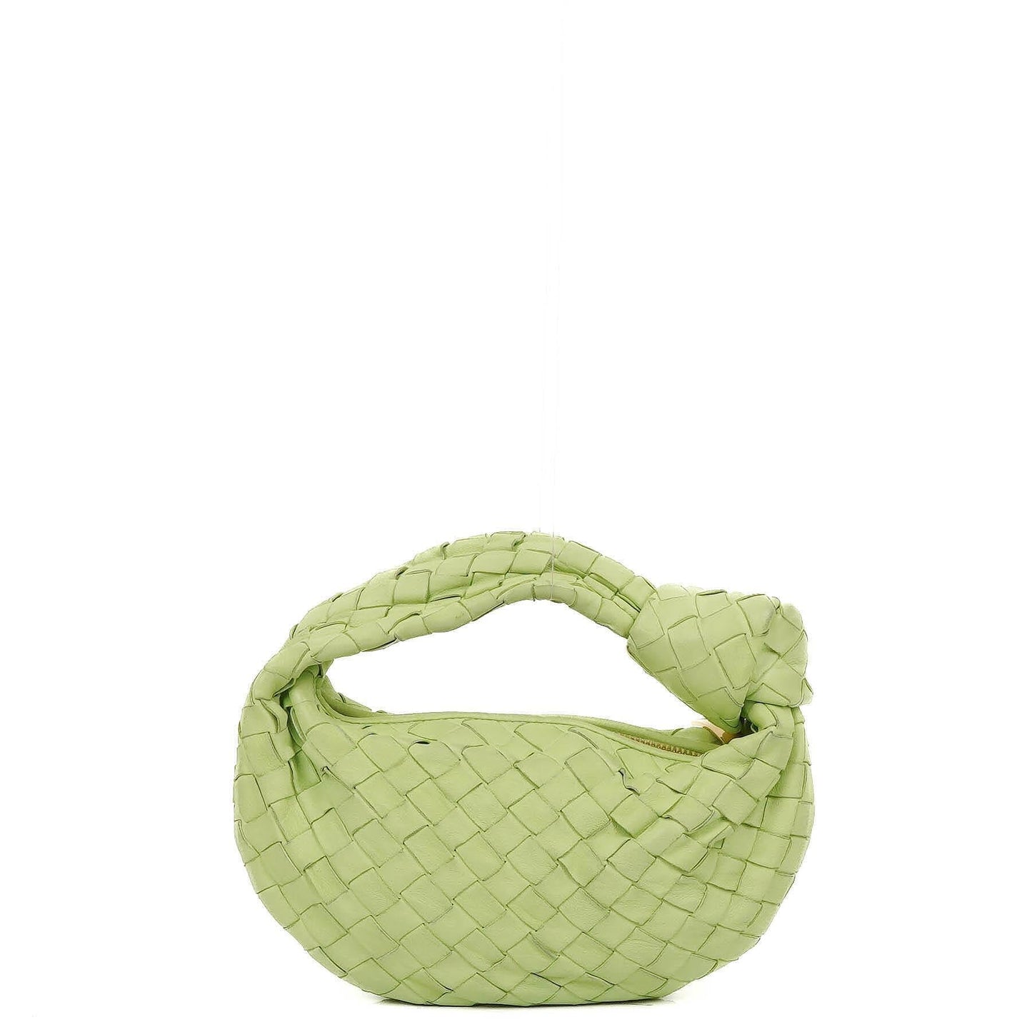 Bottega Veneta Mini Jodie Tasche aus Fennel Nappa Intrecciato