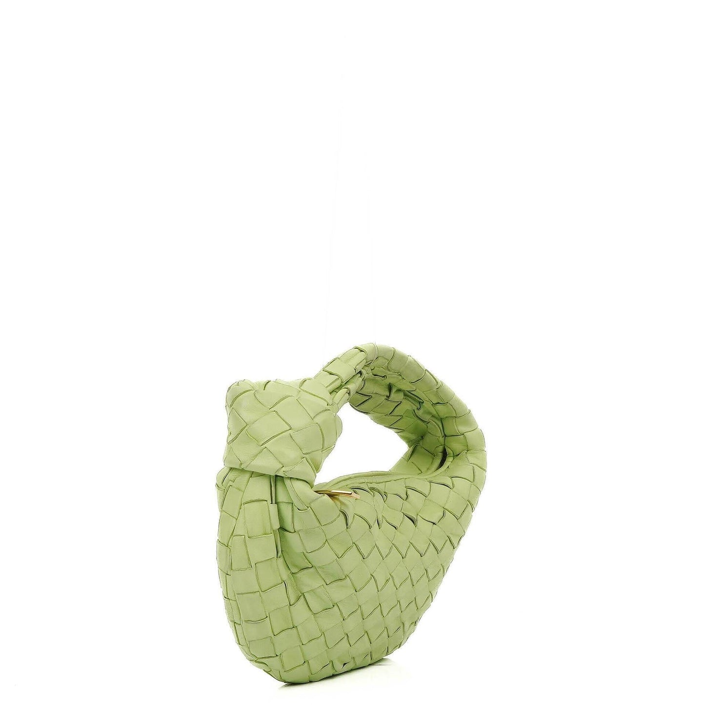 Bottega Veneta Mini Jodie Tasche aus Fennel Nappa Intrecciato
