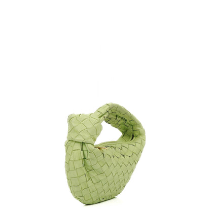 Bottega Veneta Mini Jodie Tasche aus Fennel Nappa Intrecciato