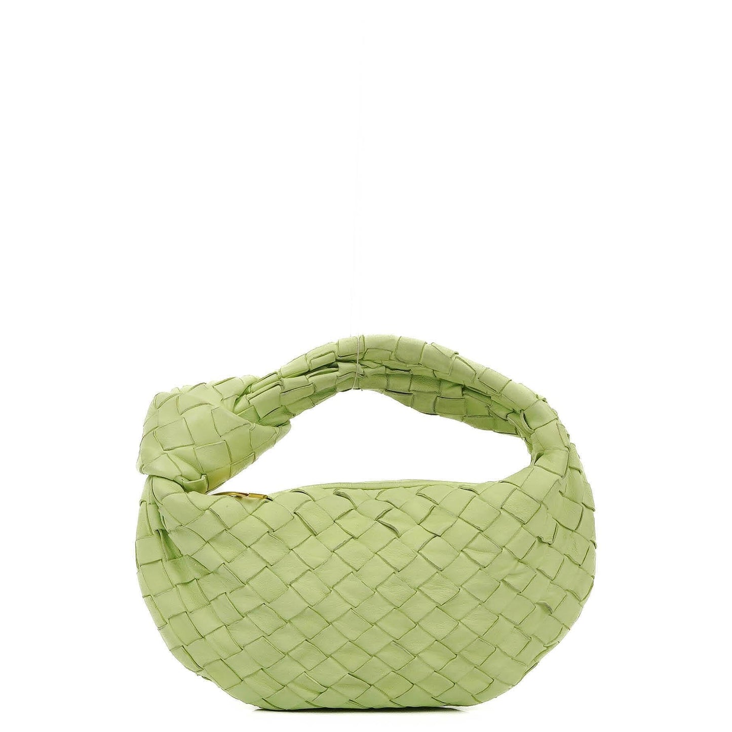 Bottega Veneta Mini Jodie Tasche aus Fennel Nappa Intrecciato