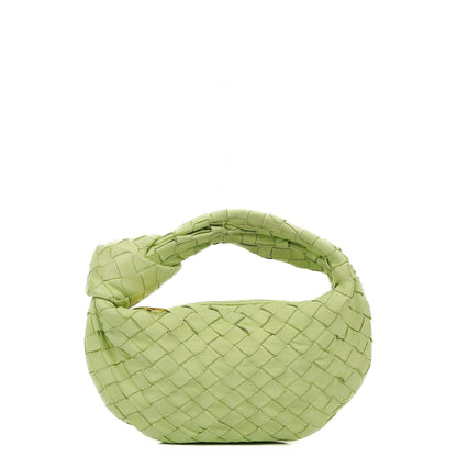 Bottega Veneta Mini Jodie Tasche aus Fennel Nappa Intrecciato