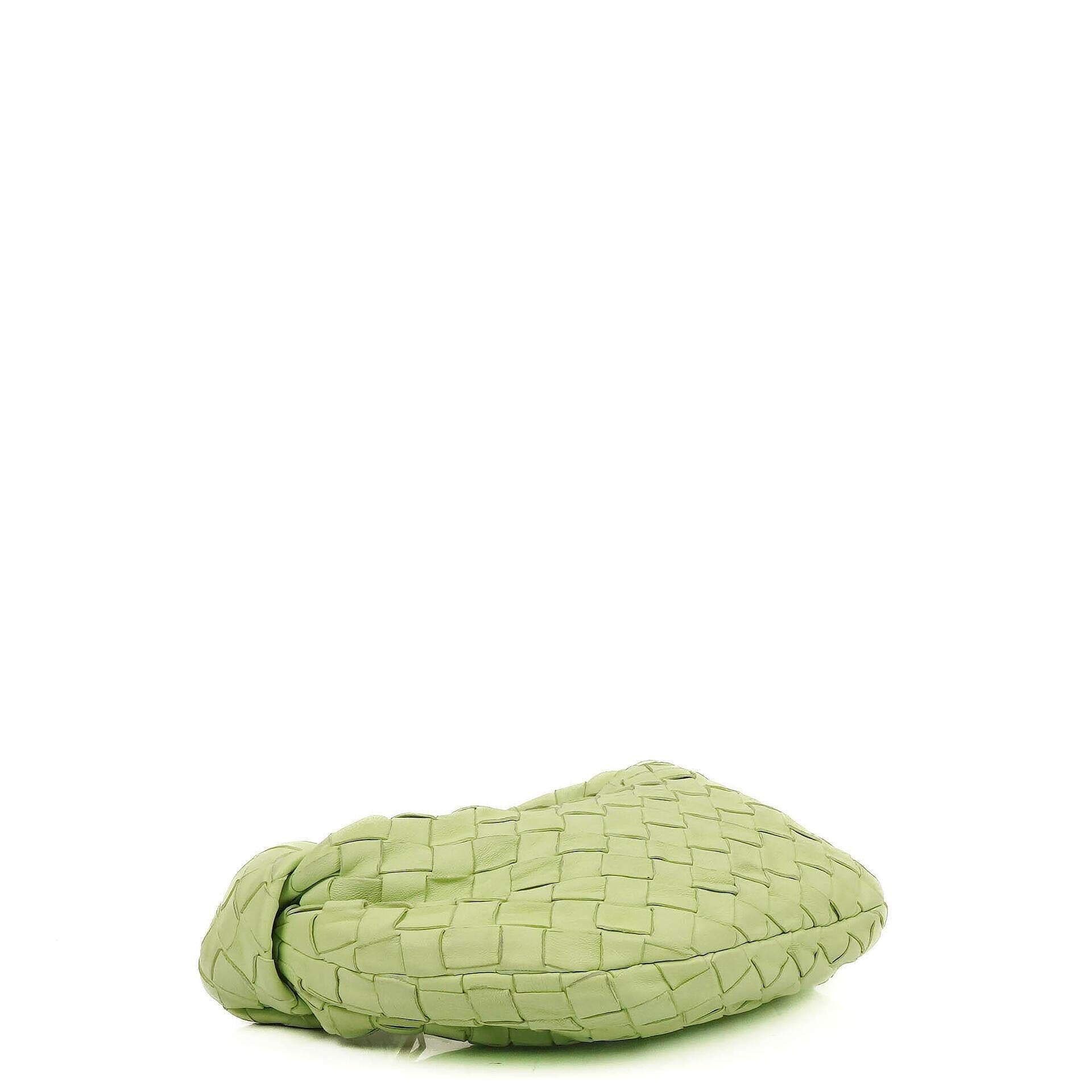 Bottega Veneta Mini Jodie Tasche aus Fennel Nappa Intrecciato