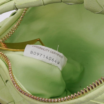 Bottega Veneta Mini Jodie Tasche aus Fennel Nappa Intrecciato
