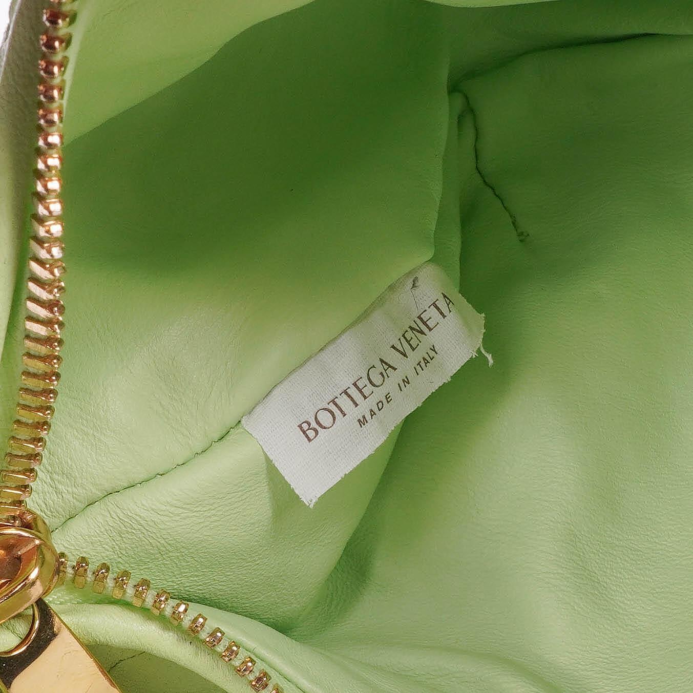 Bottega Veneta Mini Jodie Tasche aus Fennel Nappa Intrecciato