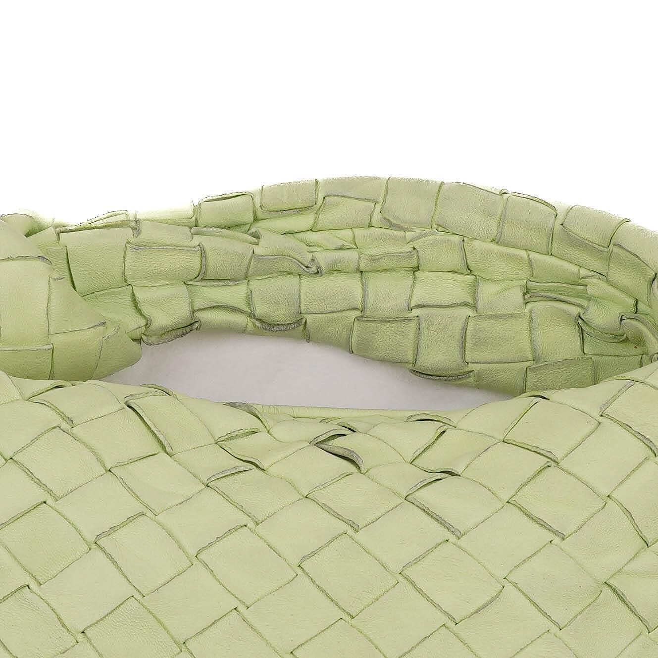 Bottega Veneta Mini Jodie Tasche aus Fennel Nappa Intrecciato