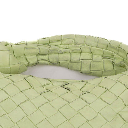 Bottega Veneta Mini Jodie Tasche aus Fennel Nappa Intrecciato