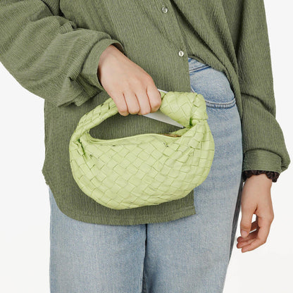Bottega Veneta Mini Jodie Tasche aus Fennel Nappa Intrecciato
