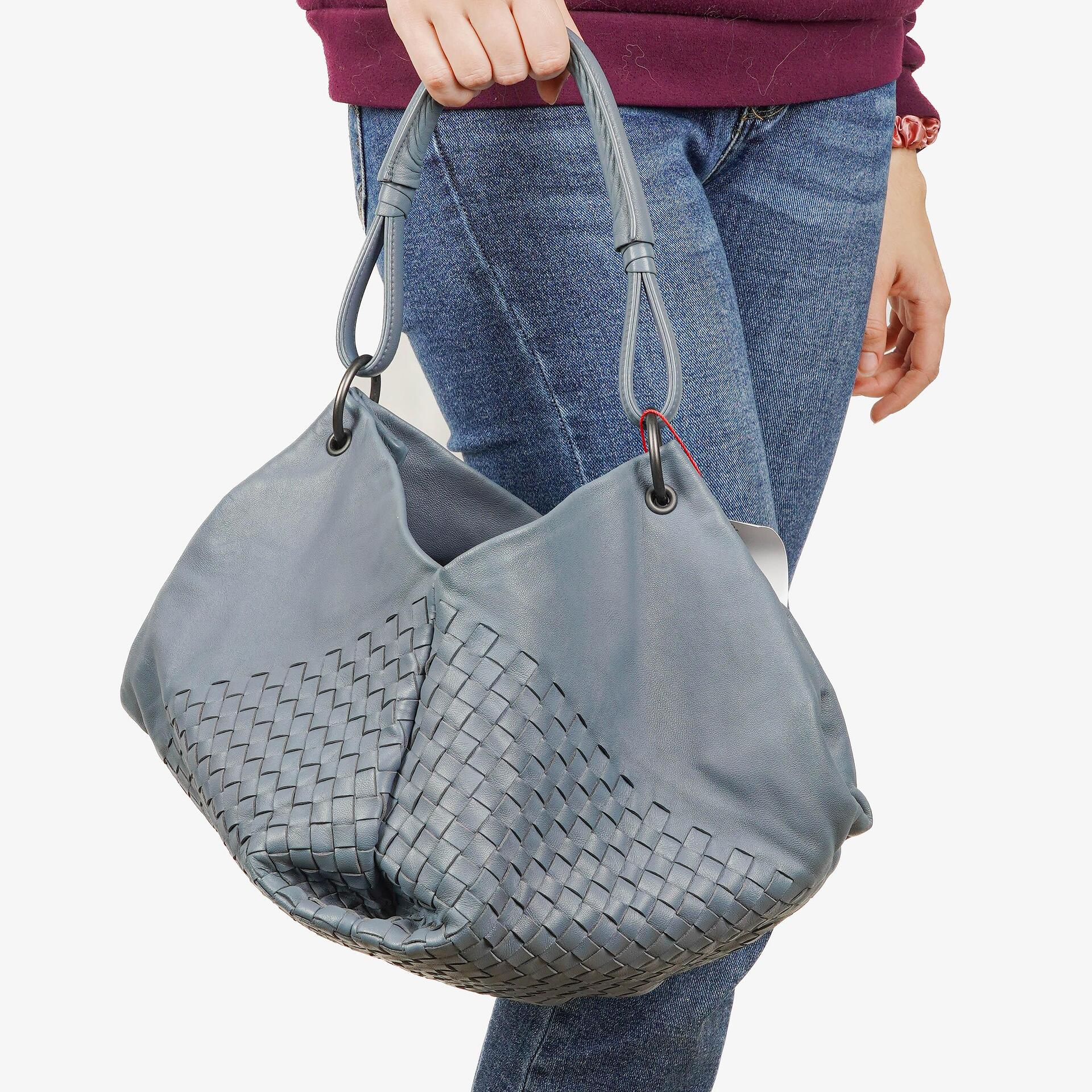 Bottega Veneta Aquilone Fortune Cookie Hobo Tasche aus Nappa Intrecciato