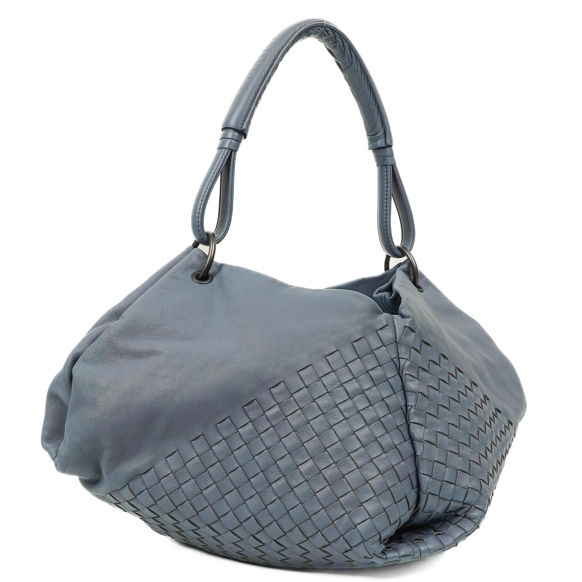 Bottega Veneta Aquilone Fortune Cookie Hobo Tasche aus Nappa Intrecciato