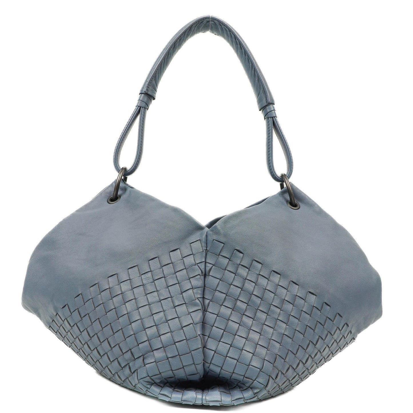 Bottega Veneta Aquilone Fortune Cookie Hobo Tasche aus Nappa Intrecciato
