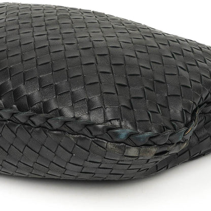 Bottega Veneta Nappa Intrecciato schwarzer Medium Veneta Hobo Bag