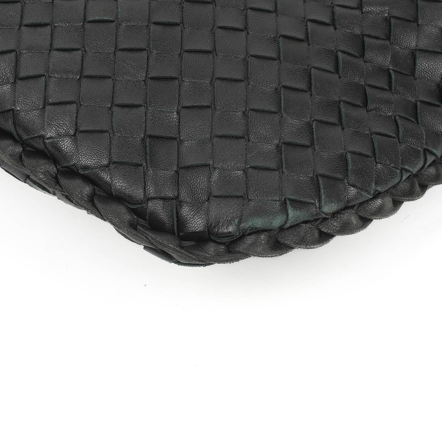 Bottega Veneta Medium Veneta Hobo Bag aus schwarzem Nappa Intrecciato