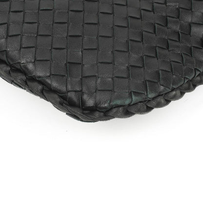 Bottega Veneta Medium Veneta Hobo Bag aus schwarzem Nappa Intrecciato