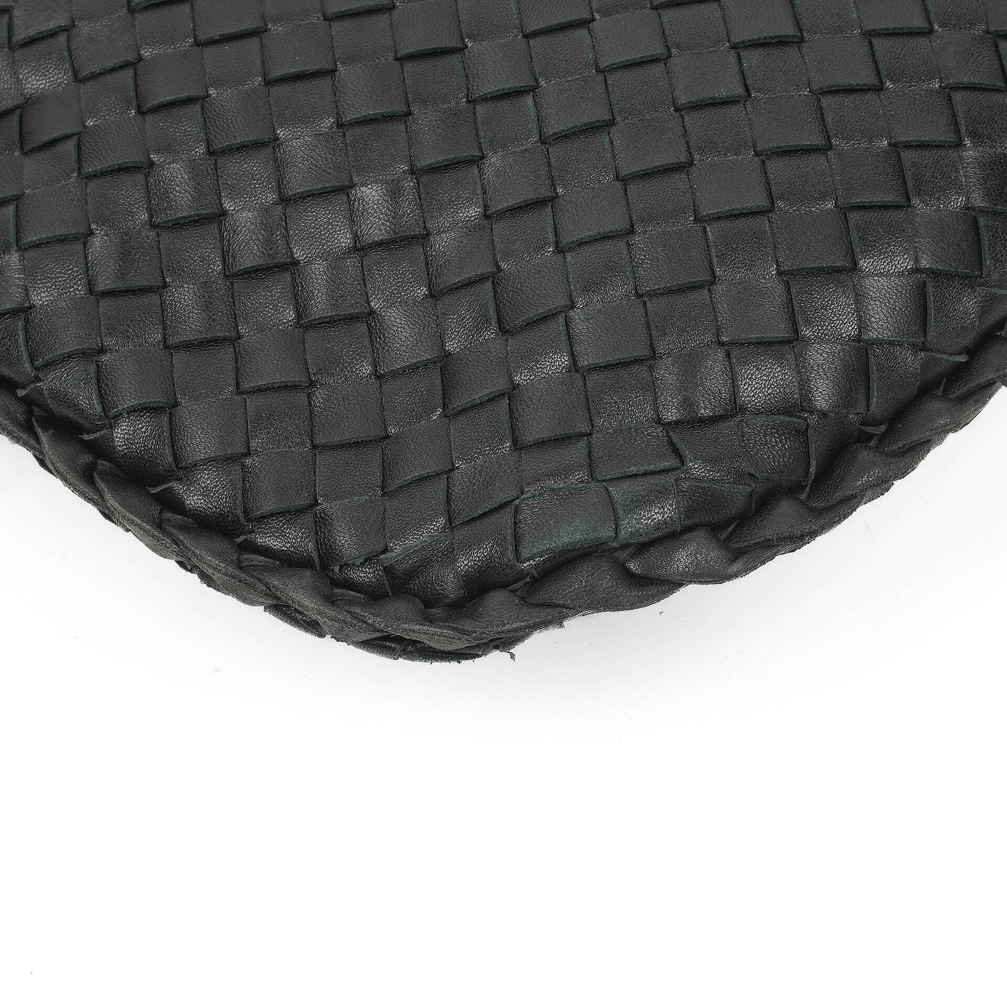 Bottega Veneta Medium Veneta Hobo Bag aus schwarzem Nappa Intrecciato