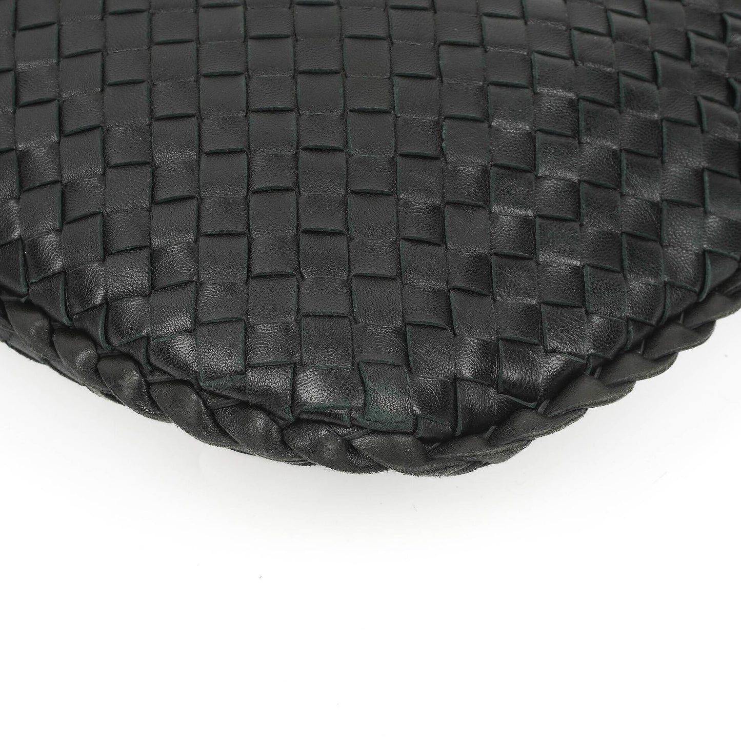 Bottega Veneta Medium Veneta Hobo Bag aus schwarzem Nappa Intrecciato