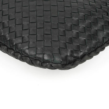 Bottega Veneta Medium Veneta Hobo Bag aus schwarzem Nappa Intrecciato