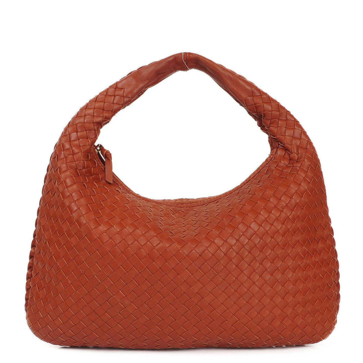 Bottega Veneta Medium Veneta Hobo-Tasche aus braunem Nappa Intrecciato
