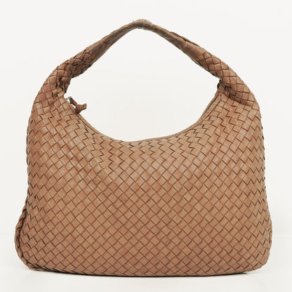Bottega Veneta Medium Veneta Hobo aus braunem Nappa Intrecciato