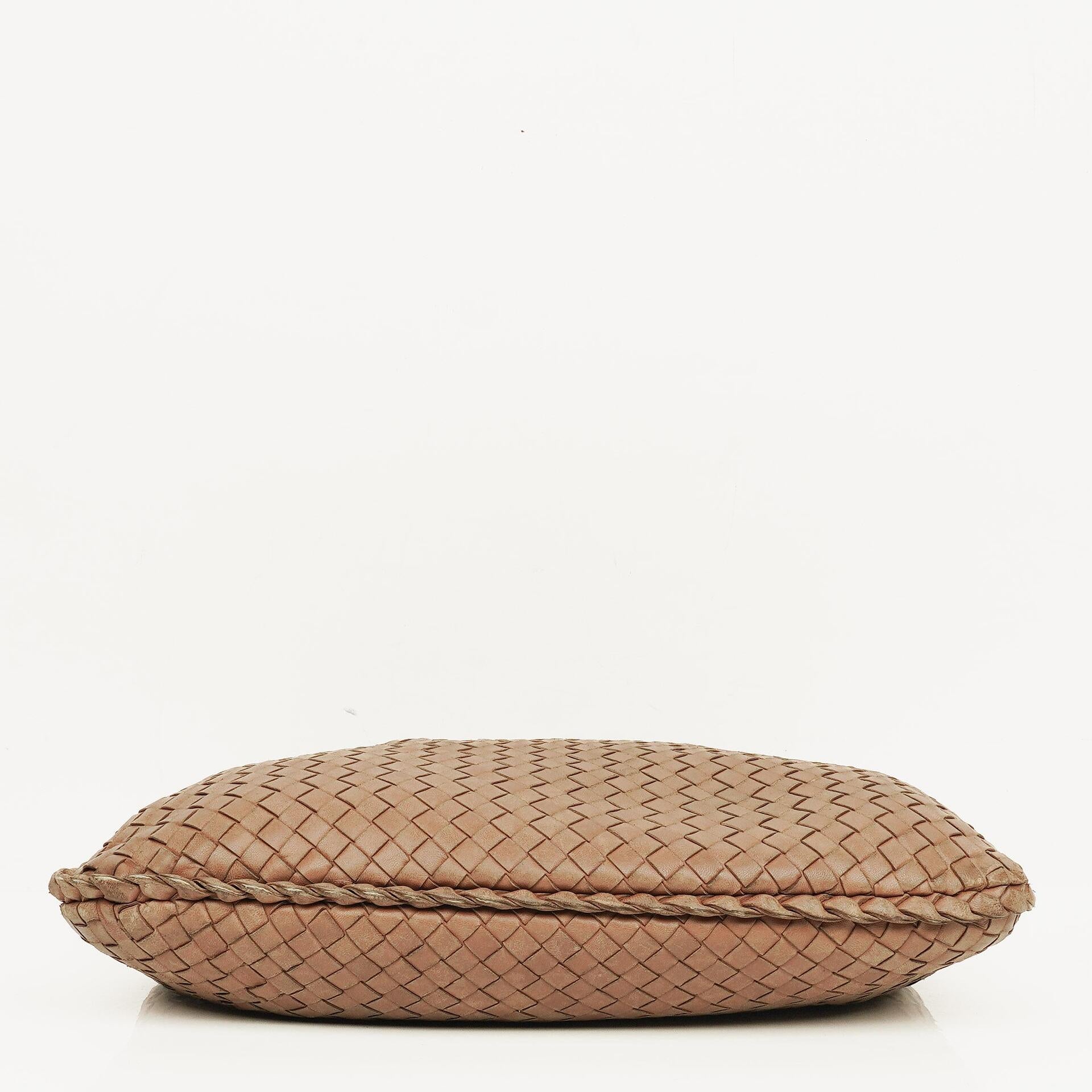 Bottega Veneta Medium Veneta Hobo aus braunem Nappa Intrecciato