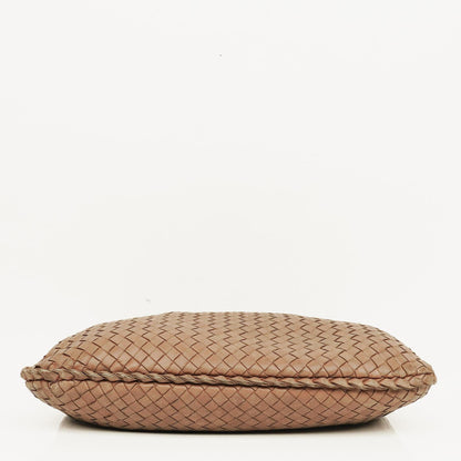 Bottega Veneta Medium Veneta Hobo aus braunem Nappa Intrecciato