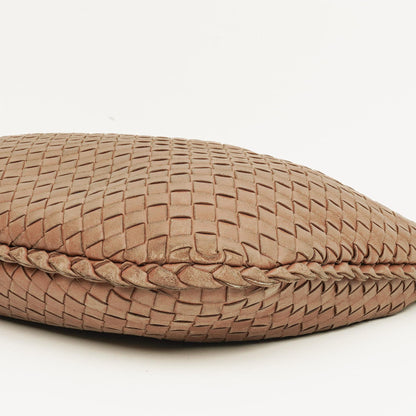 Bottega Veneta Medium Veneta Hobo aus braunem Nappa Intrecciato