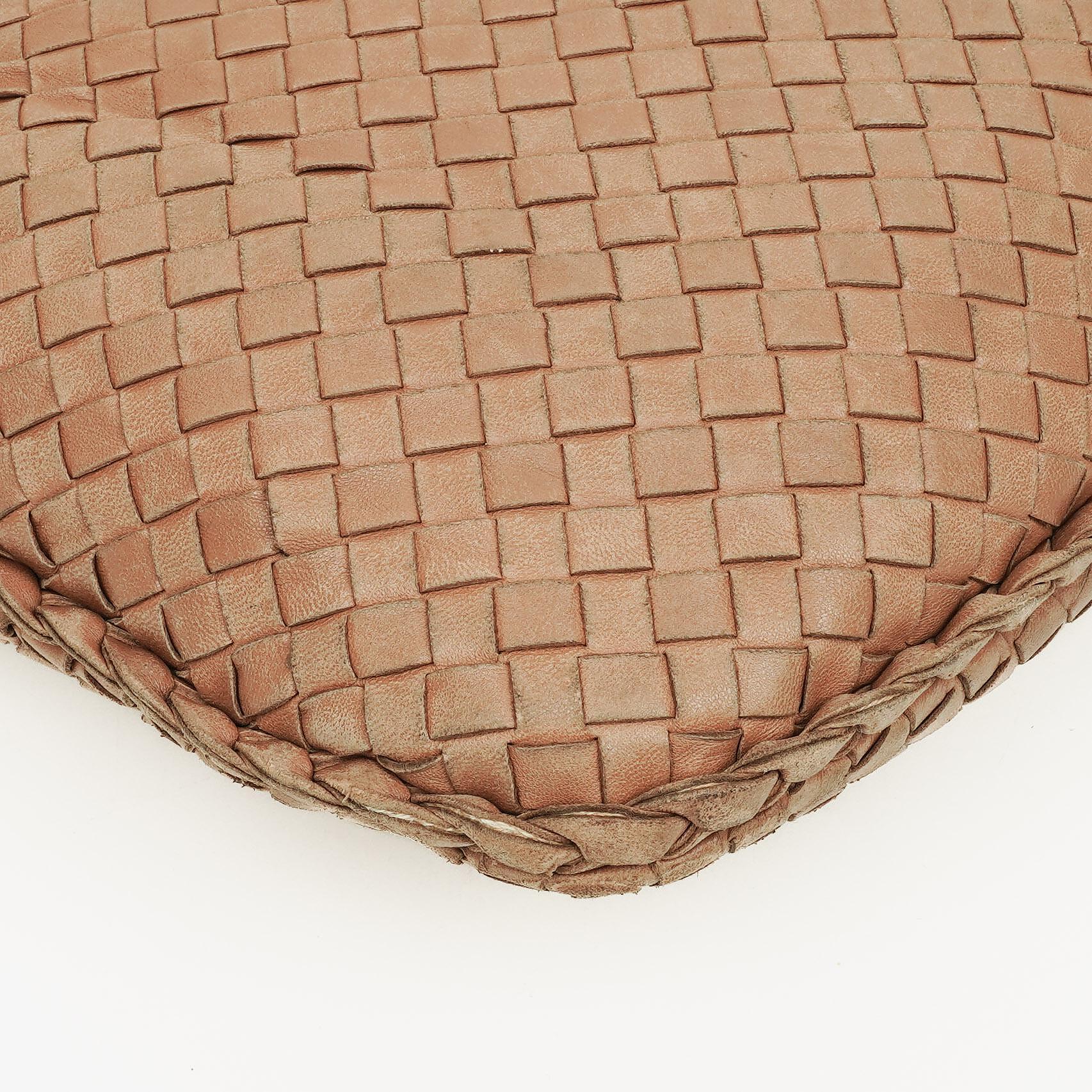Bottega Veneta Medium Veneta Hobo aus braunem Nappa Intrecciato