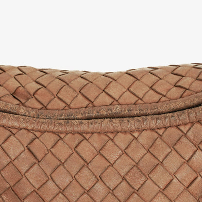 Bottega Veneta Medium Veneta Hobo aus braunem Nappa Intrecciato