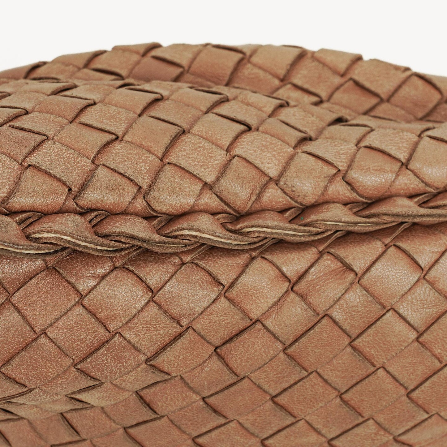 Bottega Veneta Medium Veneta Hobo aus braunem Nappa Intrecciato