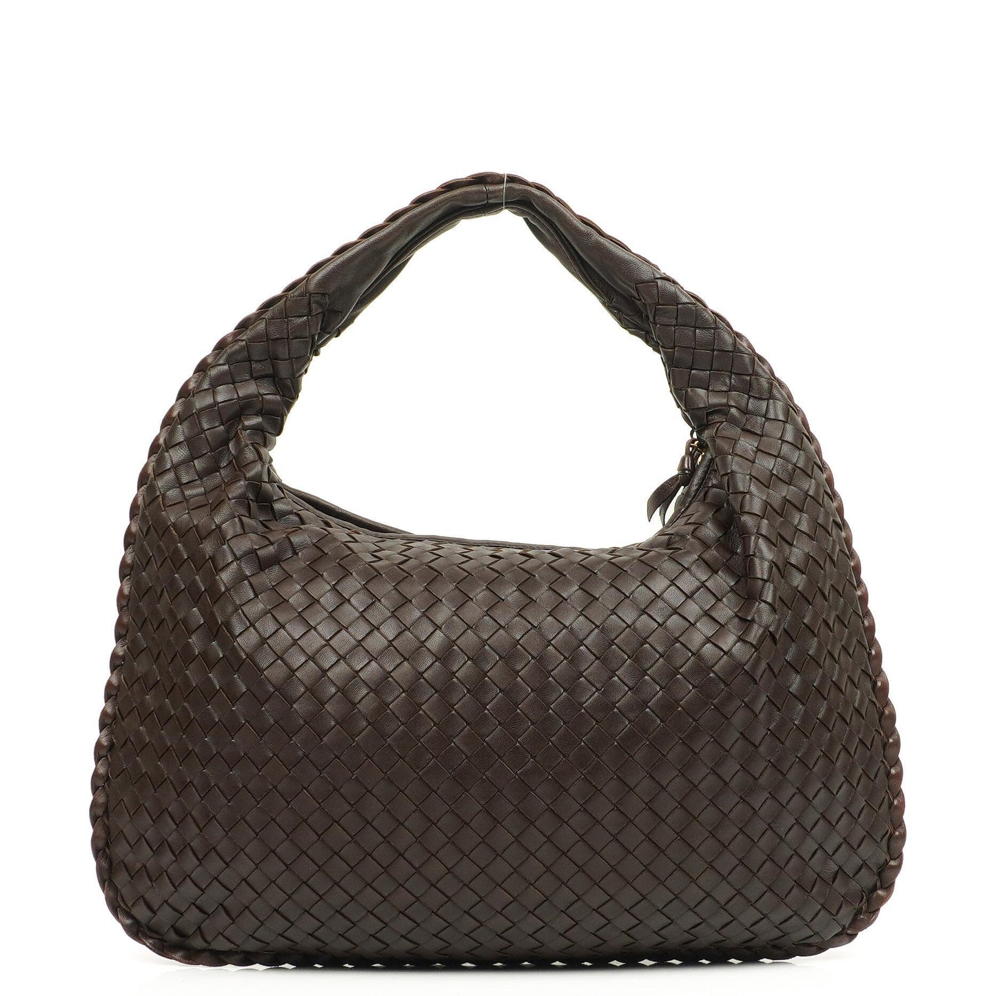 Bottega Veneta Nappa Intrecciato Mittelgroße Veneta Hobo Braun