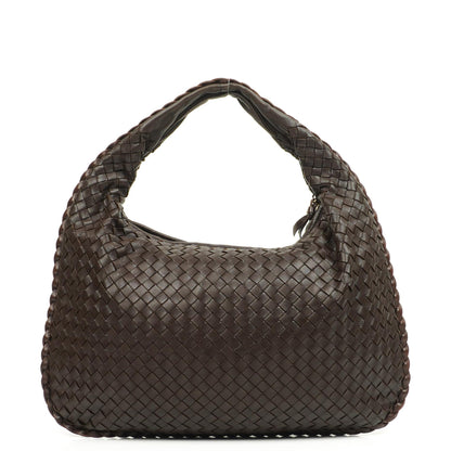 Bottega Veneta Nappa Intrecciato Mittelgroße Veneta Hobo Braun