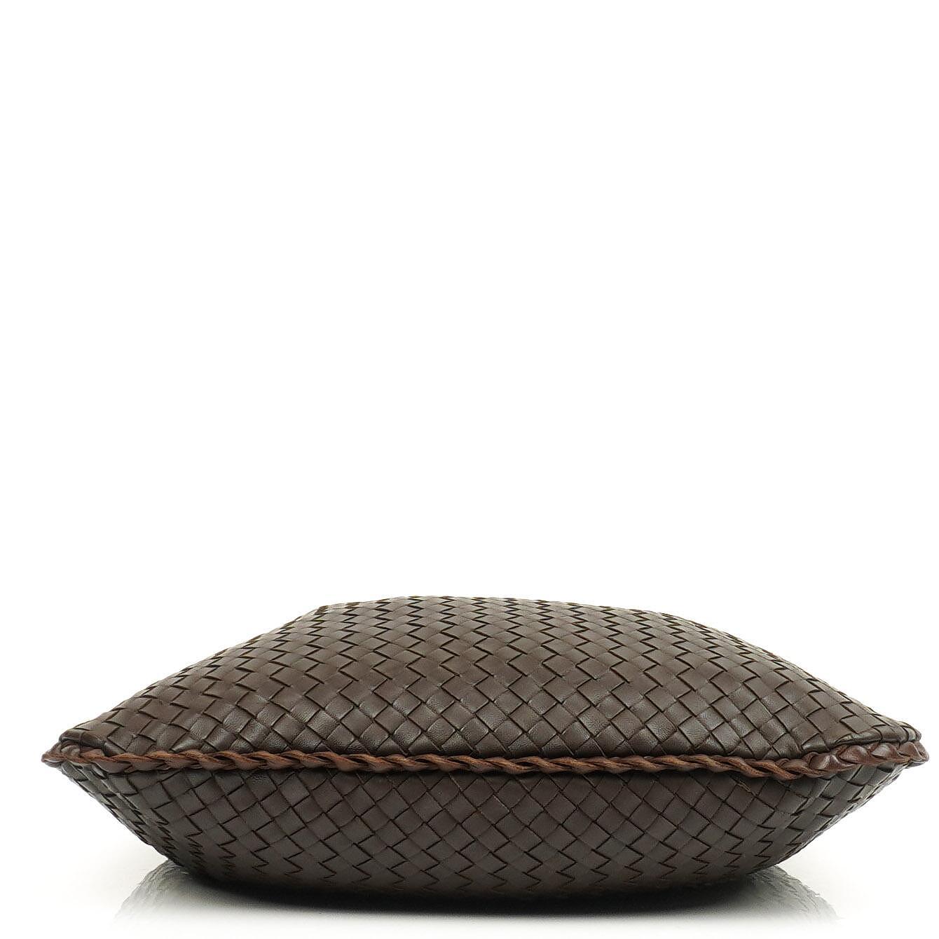 Bottega Veneta Nappa Intrecciato Mittelgroße Veneta Hobo Braun