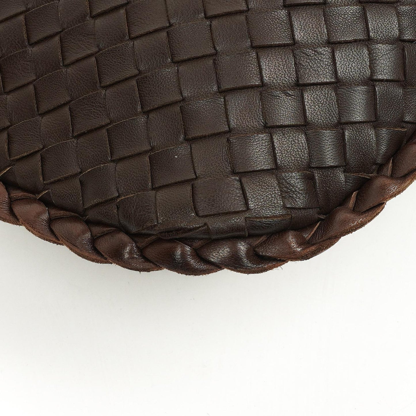 Bottega Veneta Nappa Intrecciato Mittelgroße Veneta Hobo Braun