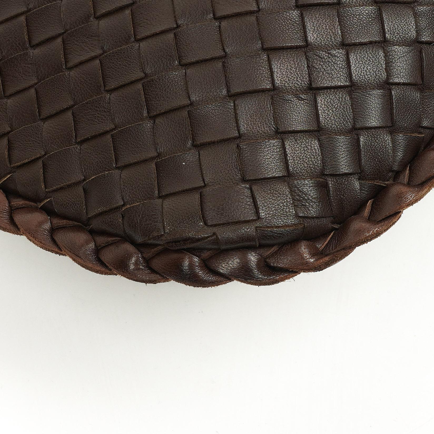 Bottega Veneta Nappa Intrecciato Mittelgroße Veneta Hobo Braun