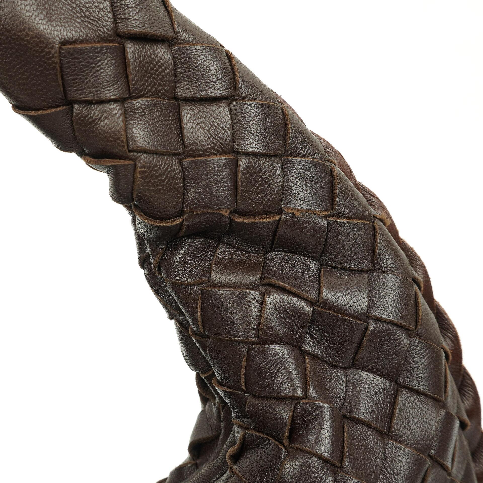Bottega Veneta Nappa Intrecciato Mittelgroße Veneta Hobo Braun