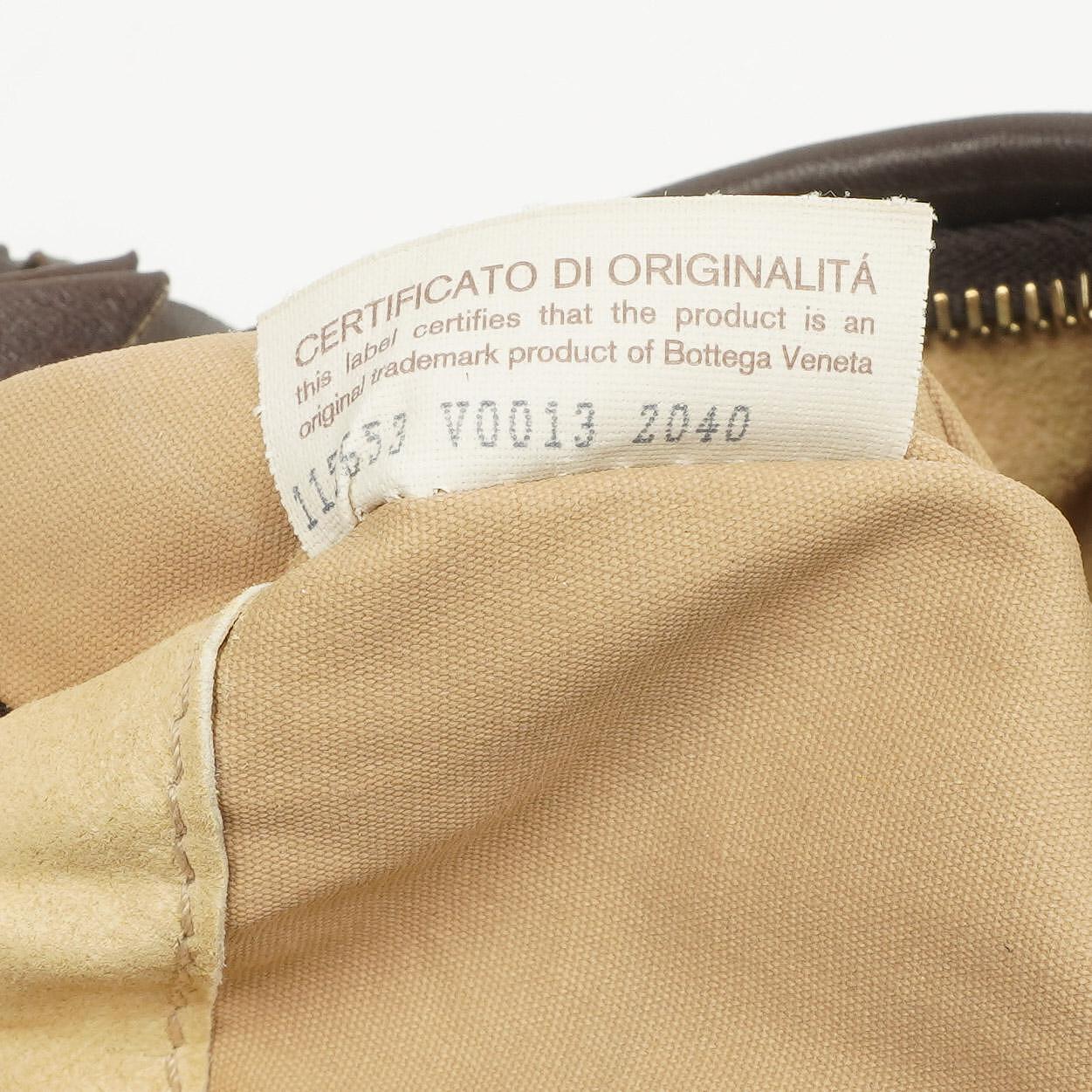 Bottega Veneta Nappa Intrecciato Mittelgroße Veneta Hobo Braun